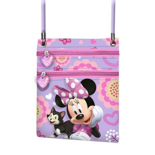 Schoudertas Minnie Mouse Lila 17 x 15 x 4 cm