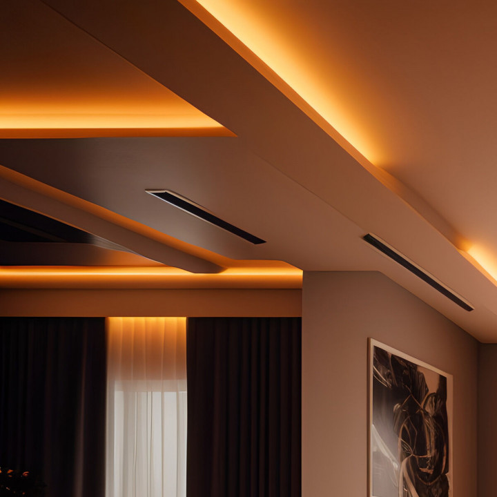 LED-strips muvit iO iO Warm wit Transparant 5 m Neon