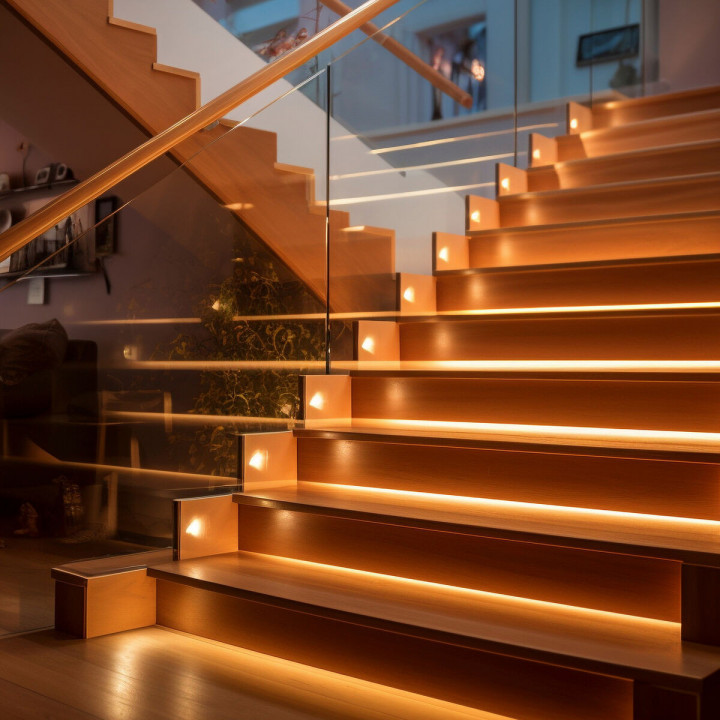 Strisce LED muvit iO iO Bianco Caldo Trasparente 5 m Neon