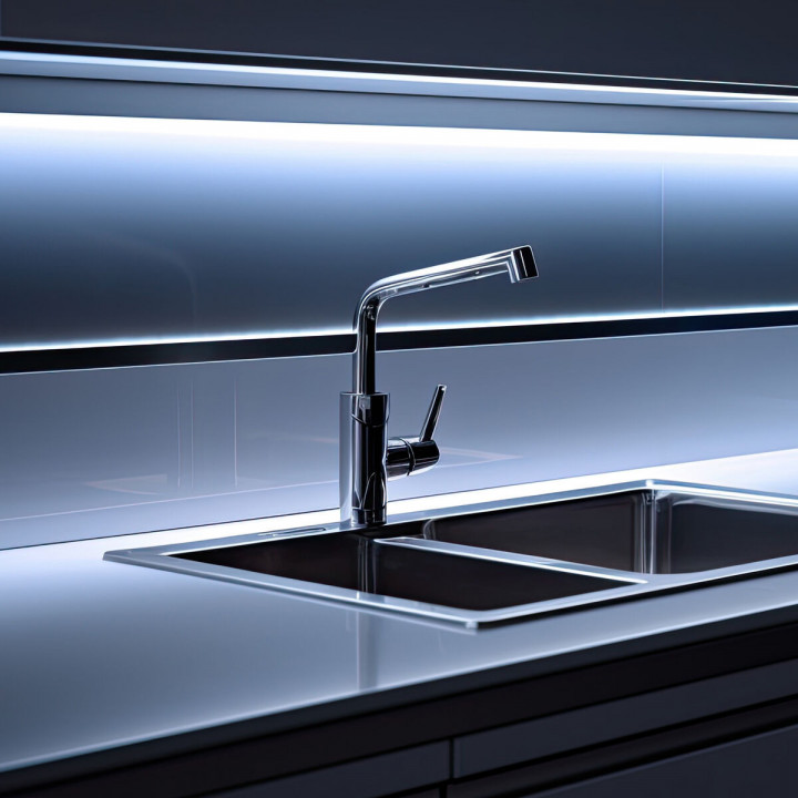 LED-Leisten muvit iO iO Kaltweiß Durchsichtig 5 m Neon