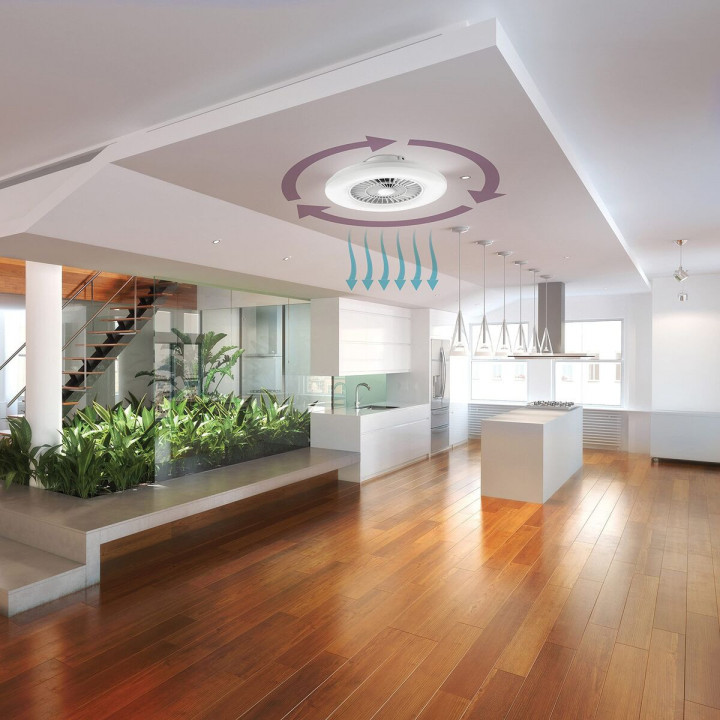 Lampadario Muvit iO Bianco Wi-Fi