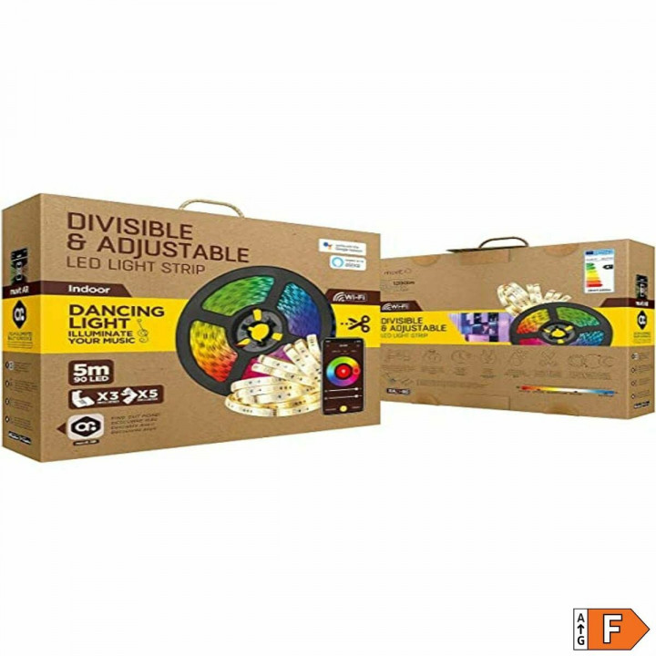 LED-Leisten Muvit iO Schwarz Bunt Gold F 5 m