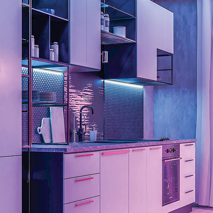 LED-strips Muvit iO Zwart Multicolour Gouden F 5 m