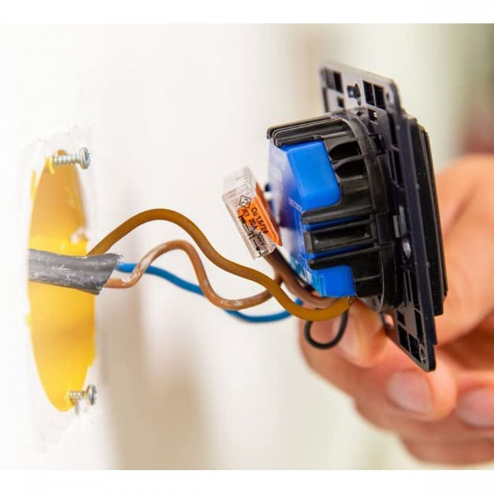 Lichtschalter Shelly WS4 BLACK Schwarz