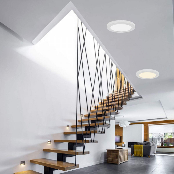 Einbaustrahler Muvit iO Weiß 30 W 3000 lm 330 mm Wi-Fi