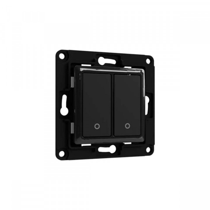 Lichtschakelaar Shelly WS2 BLACK Zwart