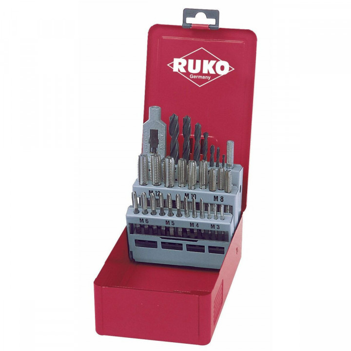 Set Attrezi per Stringere Bulloni RUKO 29 Pezzi