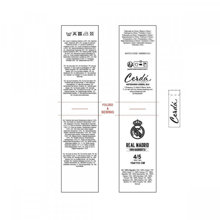 Pack de culottes pour fille Real Madrid C.F. Multicouleur