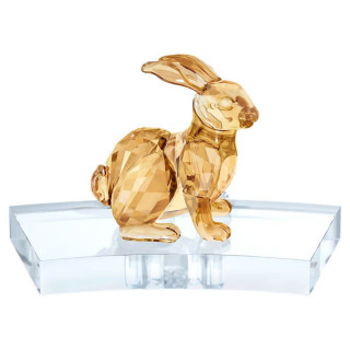 Deko-Figur Swarovski Rabbit Gold Hase 13,6 x 8,3 x 8,8 cm