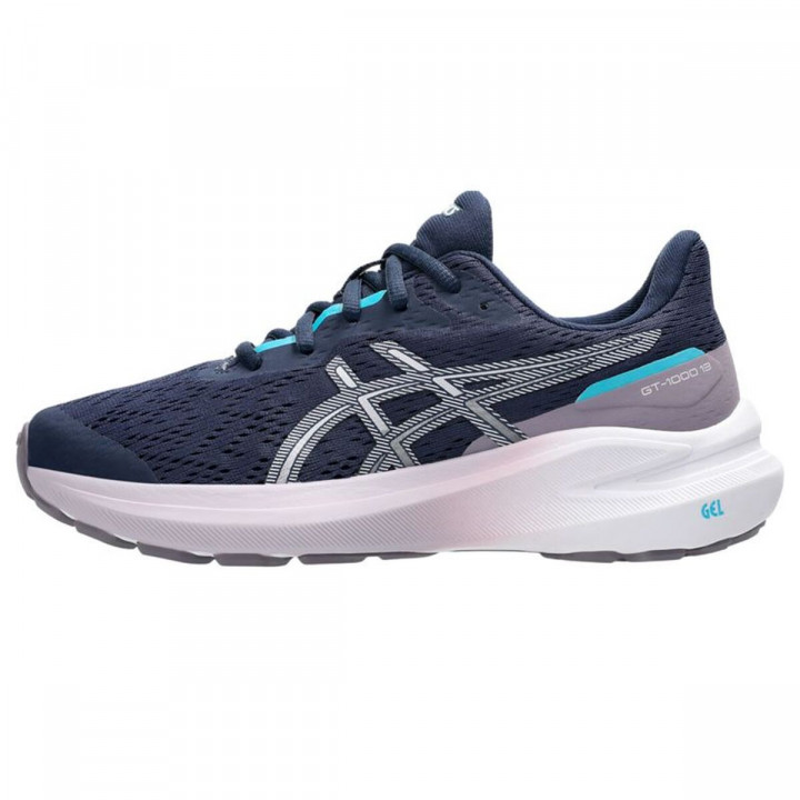 Chaussures de Running pour Enfants Asics Gt-1000 13 Gs Bleu foncé (36)
