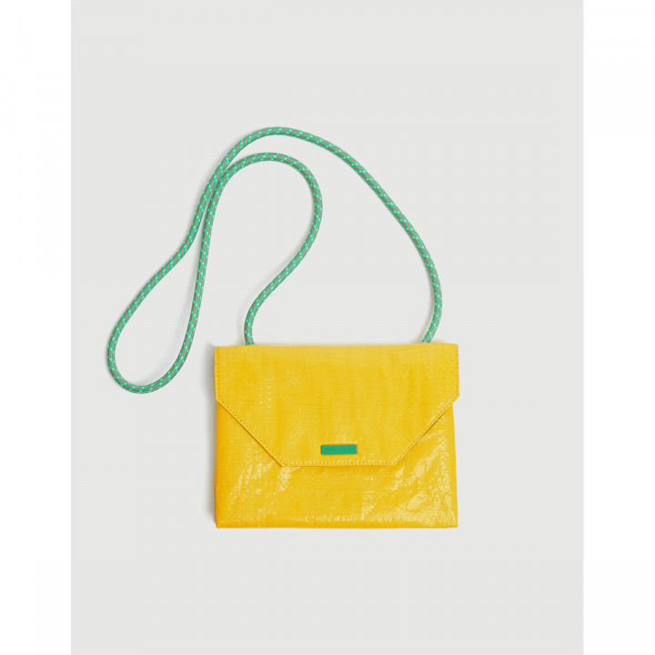 Bolso Bandolera Pull & Bear 4046-014-090 Amarillo 21,5 x 15,5 cm
