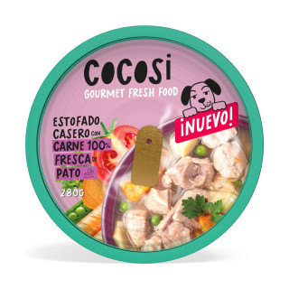 Nassfutter Cocosi ESTOFADO CASERO Ente 280 g 9 Stück