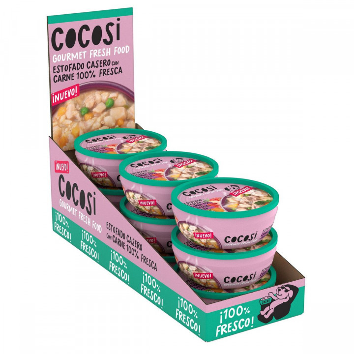 Comida húmeda Cocosi ESTOFADO CASERO Pato 280 g 9 Unidades