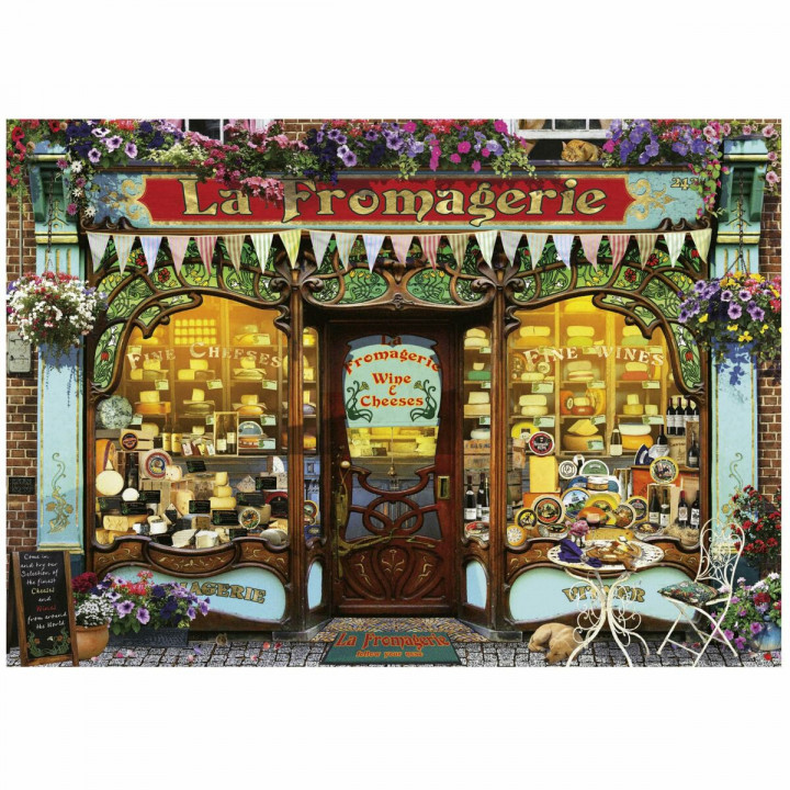 Puzzle Educa The fine cheese shop 2000 Stücke