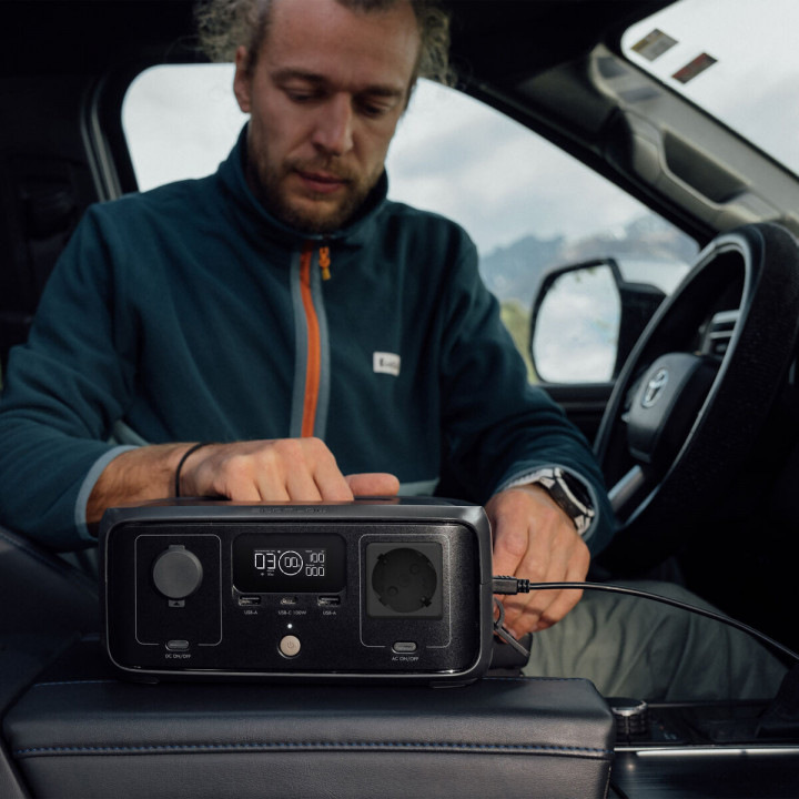 Draagbare generator op zonne-energie Ecoflow RIVER 3 UPS