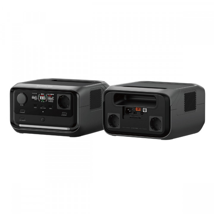 Tragbares Kraftwerk Ecoflow River 3 Plus 600 W