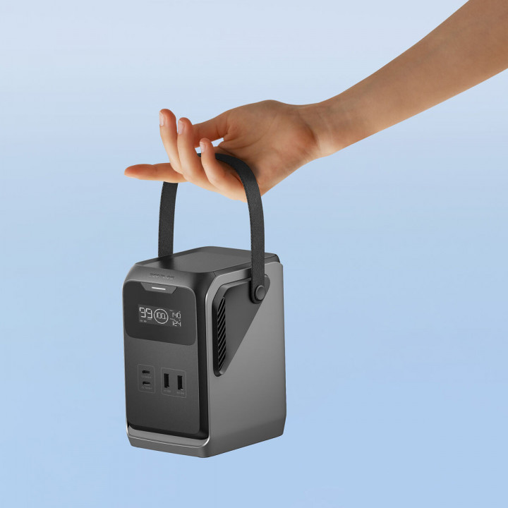 Tragbares Kraftwerk Ecoflow Trail 200DC