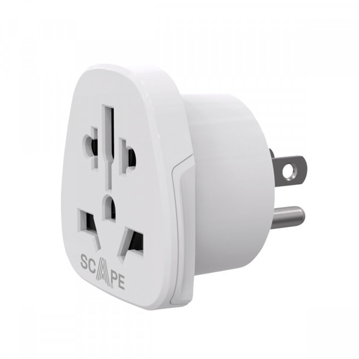 Scape Travel Adaptador de viaje Internacional a US