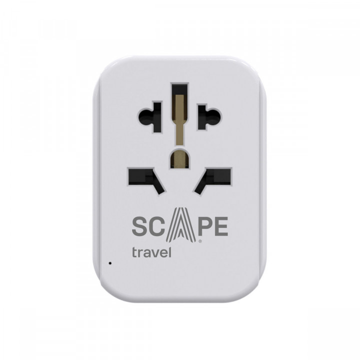 Adattore con prese Scape Travel 830C-UK Plastica 150 W