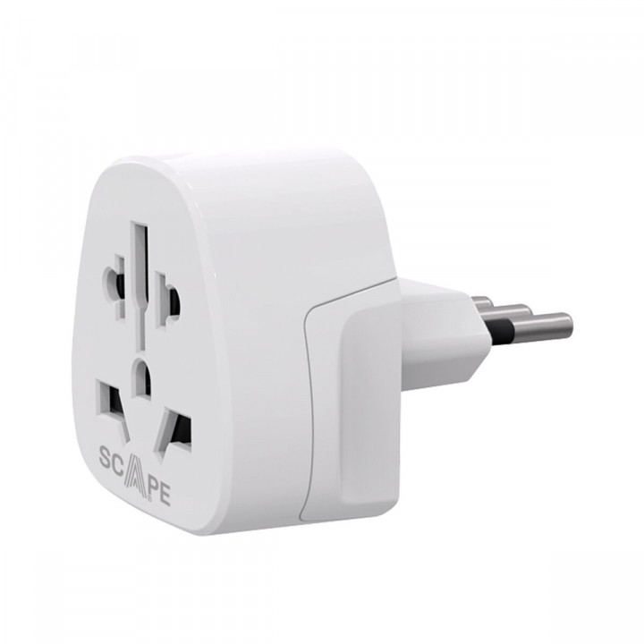 Scape Travel Adaptador de viaje Internacional a Italia