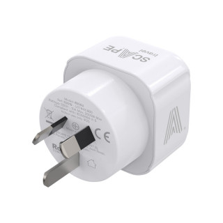 Plug adapter Scape Travel 850AU Plastic 10 A