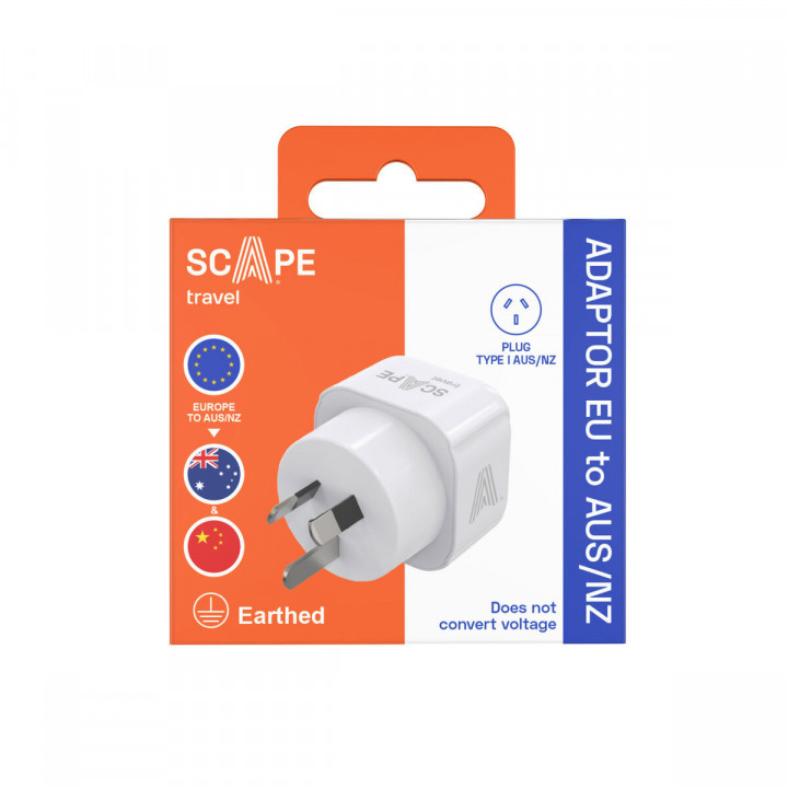 Adattore con prese Scape Travel 850AU Plastica 10 A
