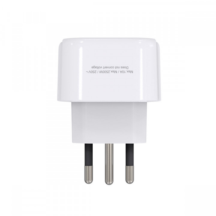 Plug adapter Scape Travel 850IT Plastic 10 A