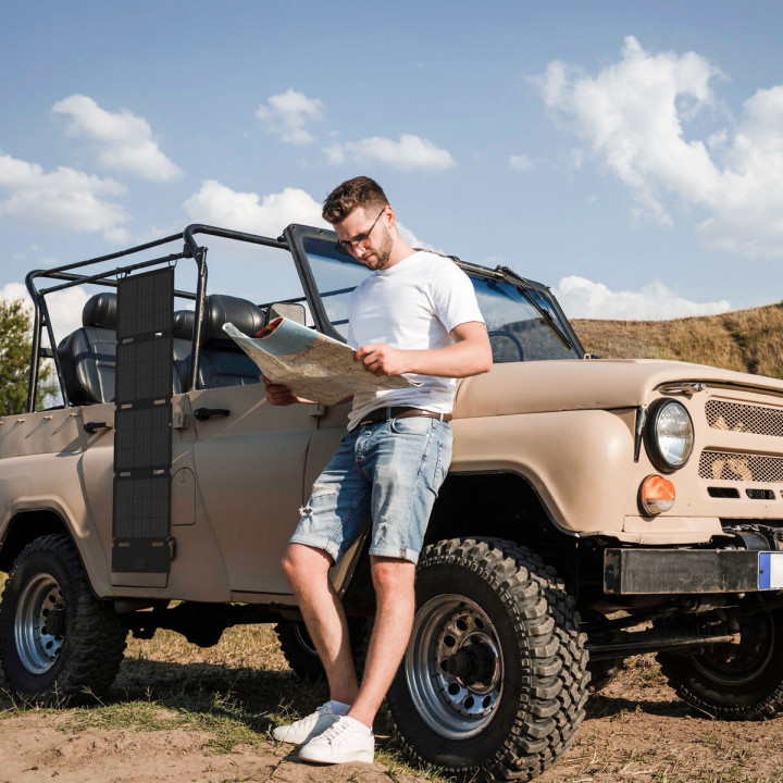 Fotovoltaïsch zonnepaneel Ecoflow EFSOLAR45-TYPE-C 45 W Draagbaar Opvouwbaar