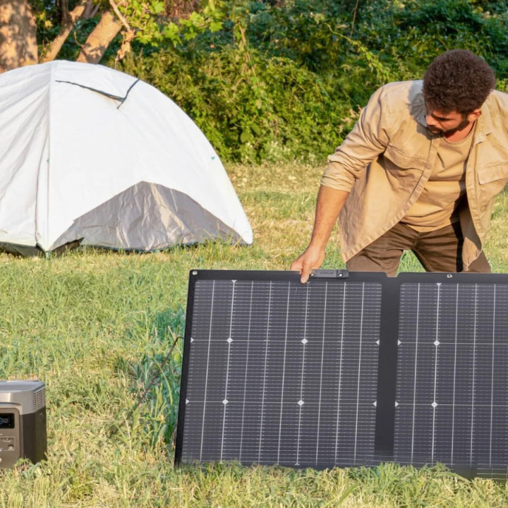 Photovoltaische zelle Ecoflow EFSOLAR220W-N 220 W Biegsam Tragbar