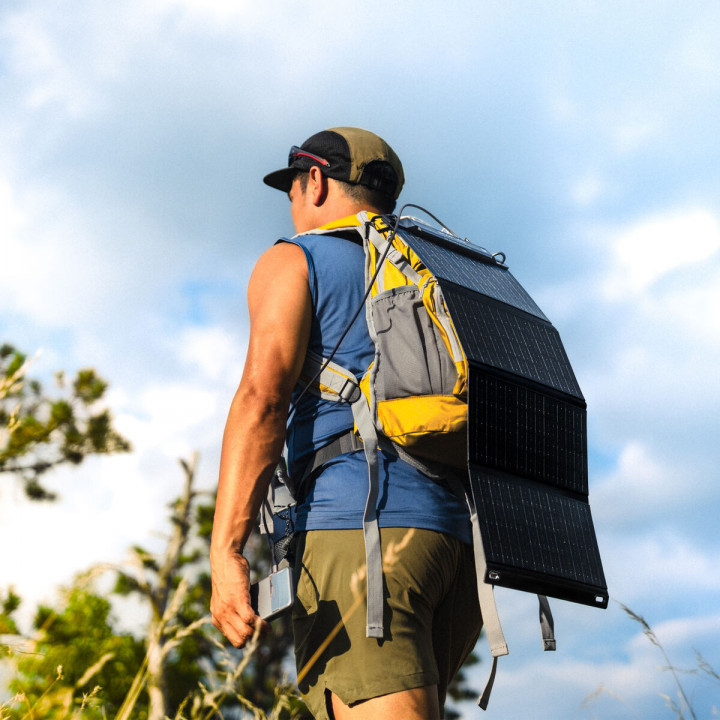 Fotovoltaïsch zonnepaneel Ecoflow EFSOLAR28W-P-S-TY-4-EU 27 W Opvouwbaar