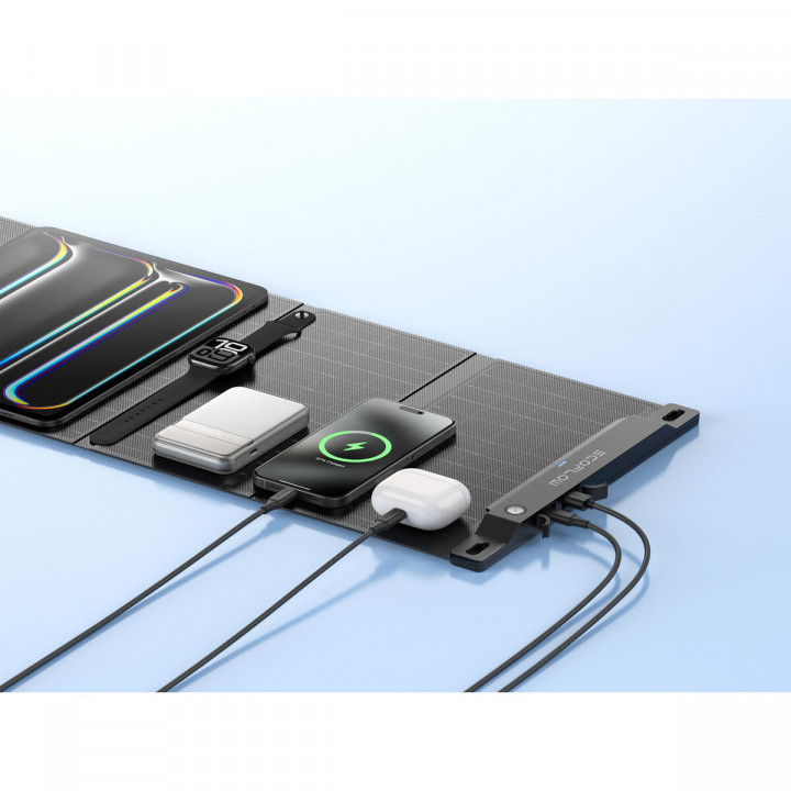 Fotovoltaïsch zonnepaneel Ecoflow EFSOLAR28W-P-S-TY-4-EU 27 W Opvouwbaar