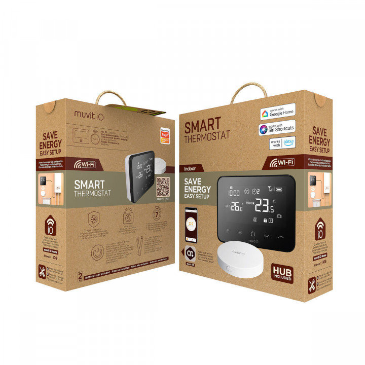 Thermostat Muvit iO Weiß