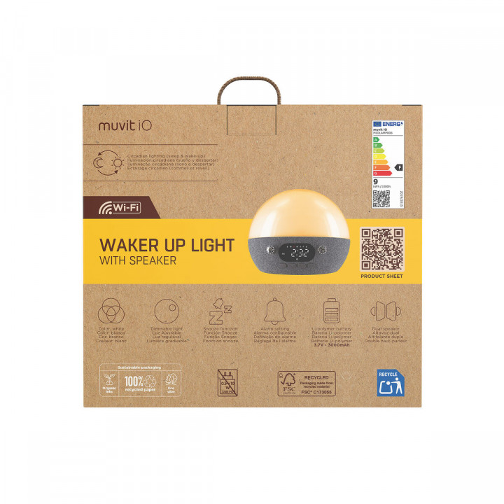 Desk lamp Muvit SSM-S Yellow