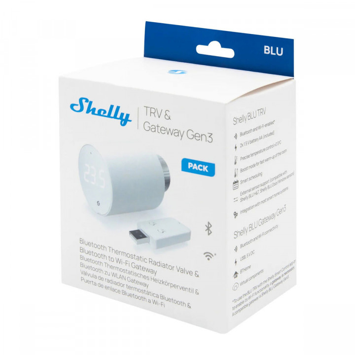 Thermostaat Shelly SHELLY BLU TRV Wit