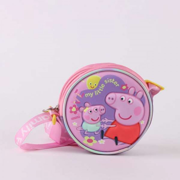 Borsa a Tracolla Peppa Pig Rosa 13 x 13 x 4 cm