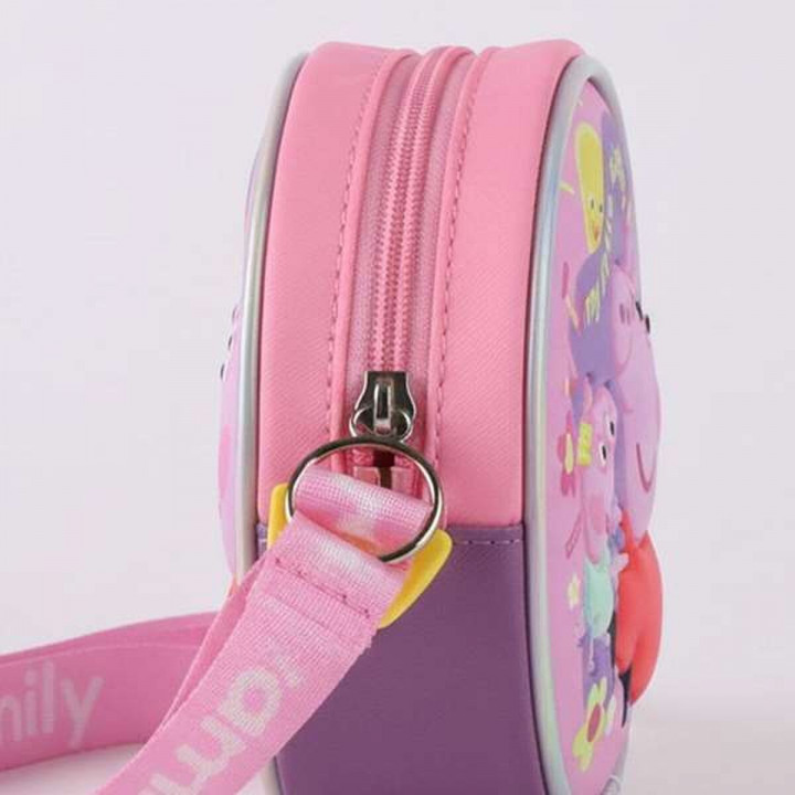 Borsa a Tracolla Peppa Pig Rosa 13 x 13 x 4 cm