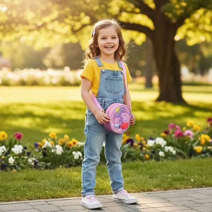 Schoudertas Peppa Pig Roze 13 x 13 x 4 cm