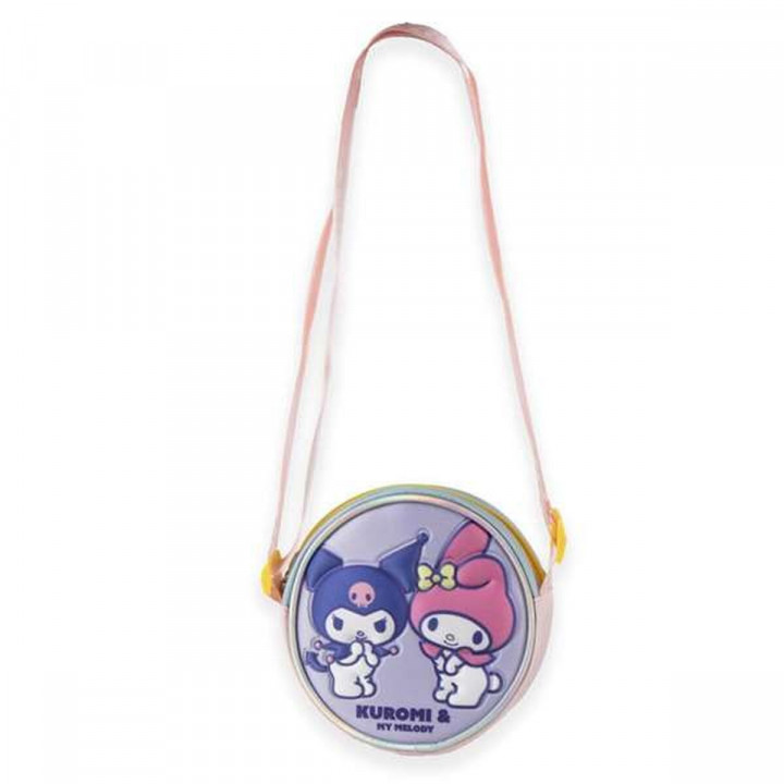 Bolso Bandolera Hello Kitty Lila 13 x 13 x 4 cm