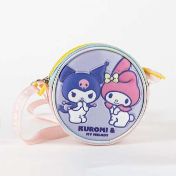 Bolso Bandolera Hello Kitty Lila 13 x 13 x 4 cm