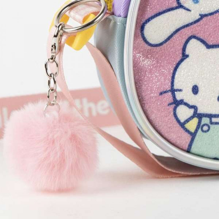 Bolso Bandolera Hello Kitty Rosa 14,5 x 10,5 x 4 cm