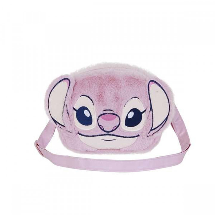 Shoulder Bag Lilo & Stitch Pink 17 x 13 x 7 cm