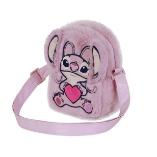 Bolso Bandolera Lilo & Stitch Rosa 19 x 14 x 7 cm