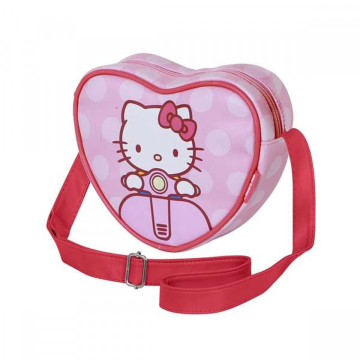 Bolso Bandolera Hello Kitty Rosa 15,5 x 21 x 6,5 cm