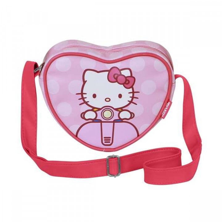 Borsa a Tracolla Hello Kitty Rosa 15,5 x 21 x 6,5 cm
