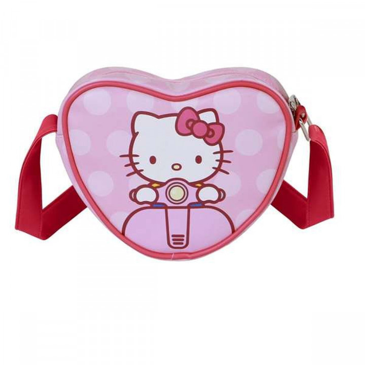 Schoudertas Hello Kitty Roze 15,5 x 21 x 6,5 cm