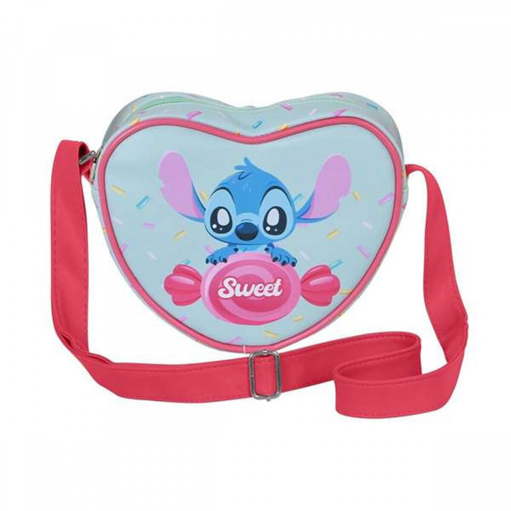 Bolso Bandolera Lilo & Stitch Azul 15,5 x 21 x 6,5 cm