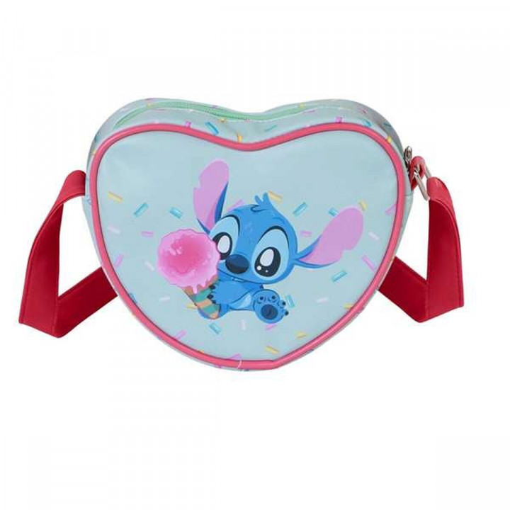 Bolso Bandolera Lilo & Stitch Azul 15,5 x 21 x 6,5 cm