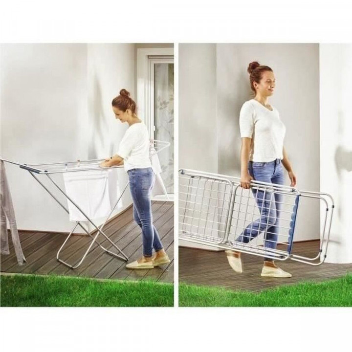 Clothes Line Leifheit Grey Aluminium 18 m