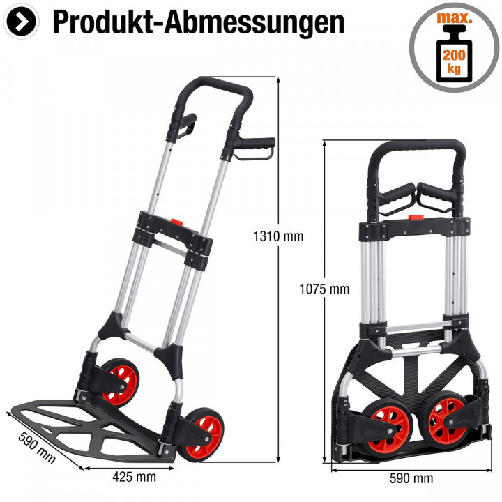 Kruiwagen Meister 8985710 Zwart