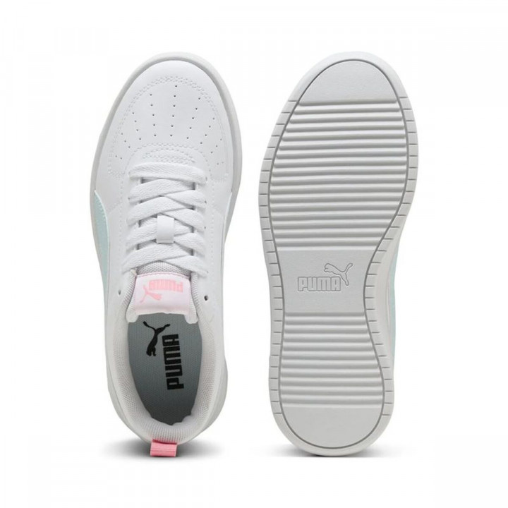Chaussures de Sport pour Bébés Puma Rickie Blanc